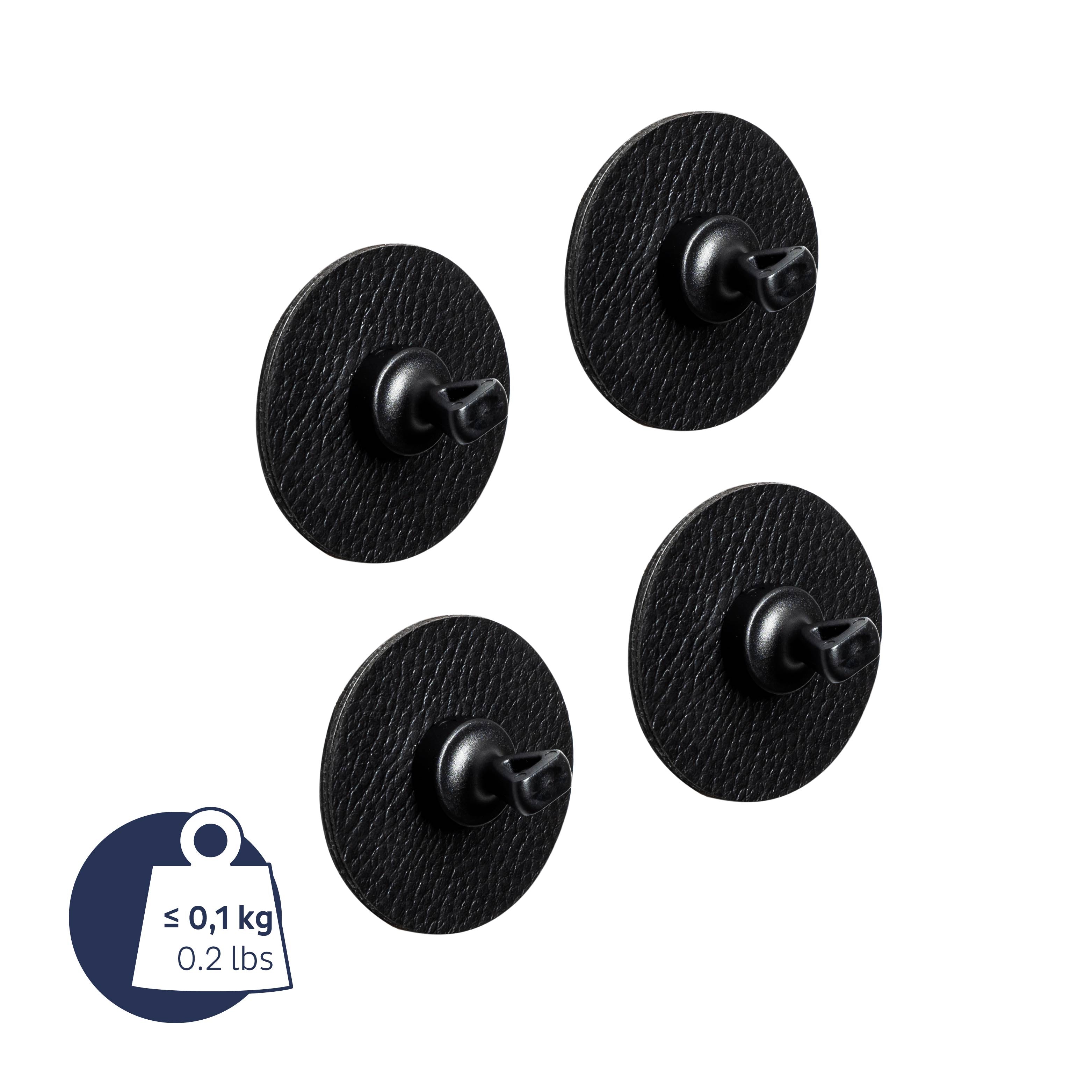 Magnet-Pins FLEX inkl. Pads BLACK