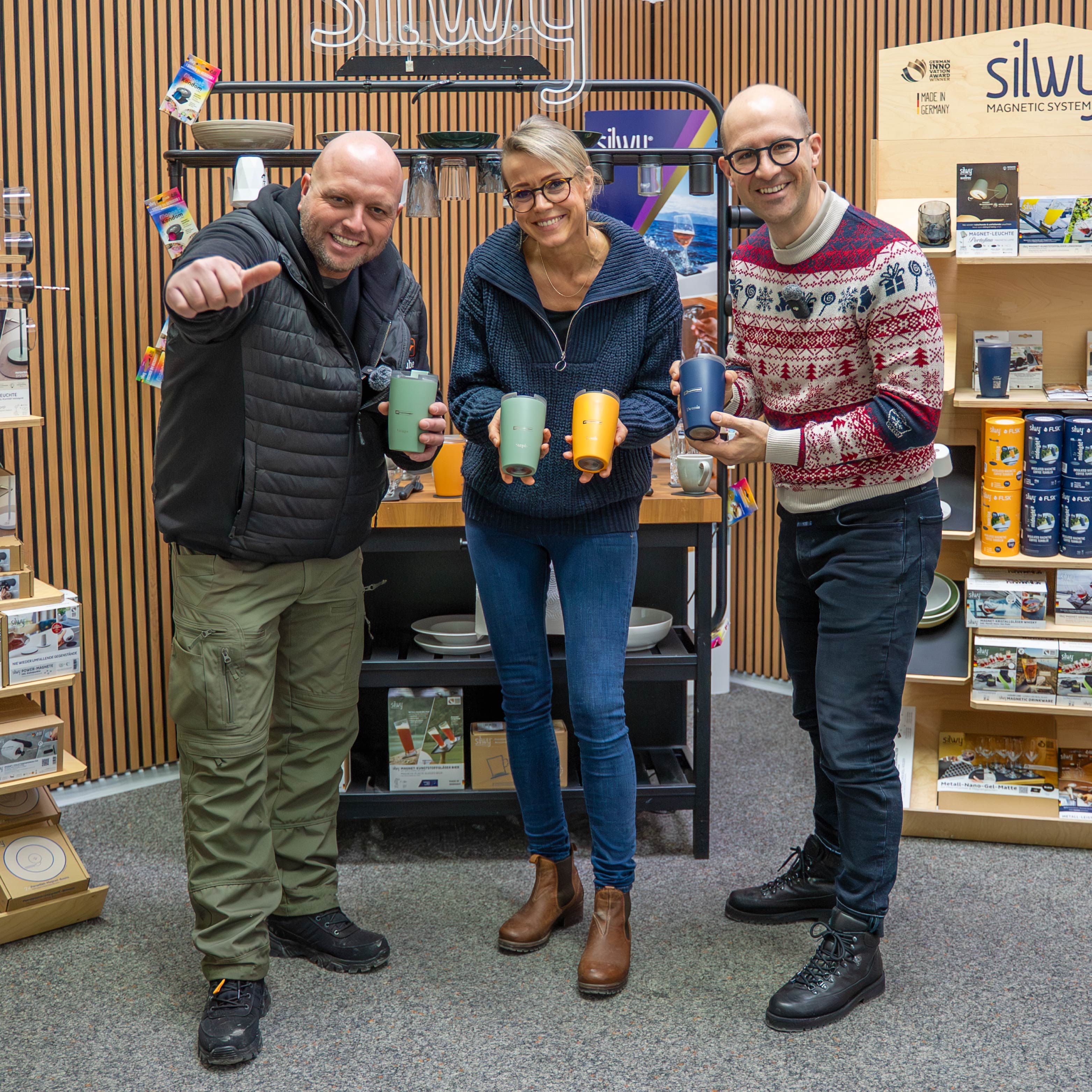 Magnet-Thermobecher MIDNIGHT GOGO4CAMPER