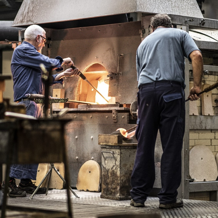 Handgefertigte Kristallgläser von der Marke Schott in Zwiesel