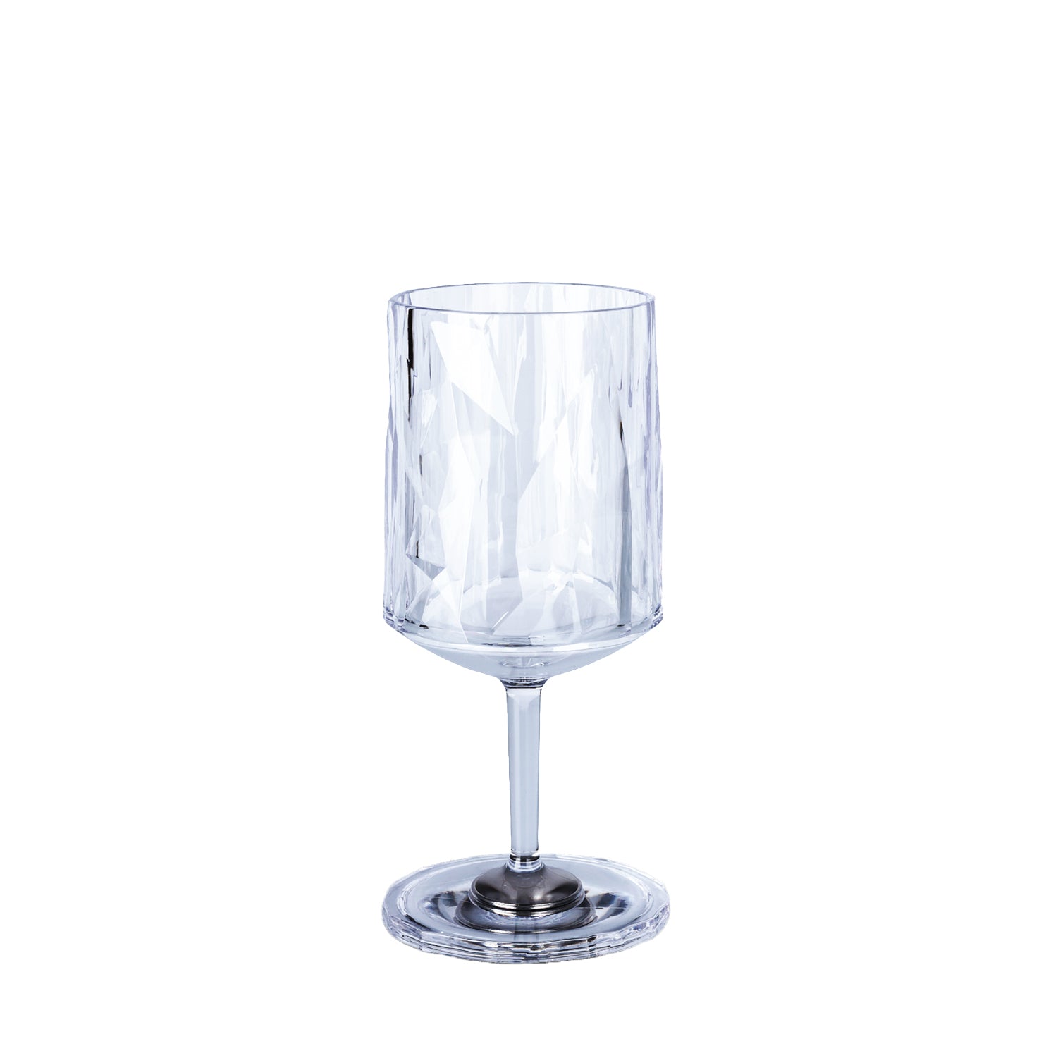 Freisteller Kunststoffglas Wein mit Magnet