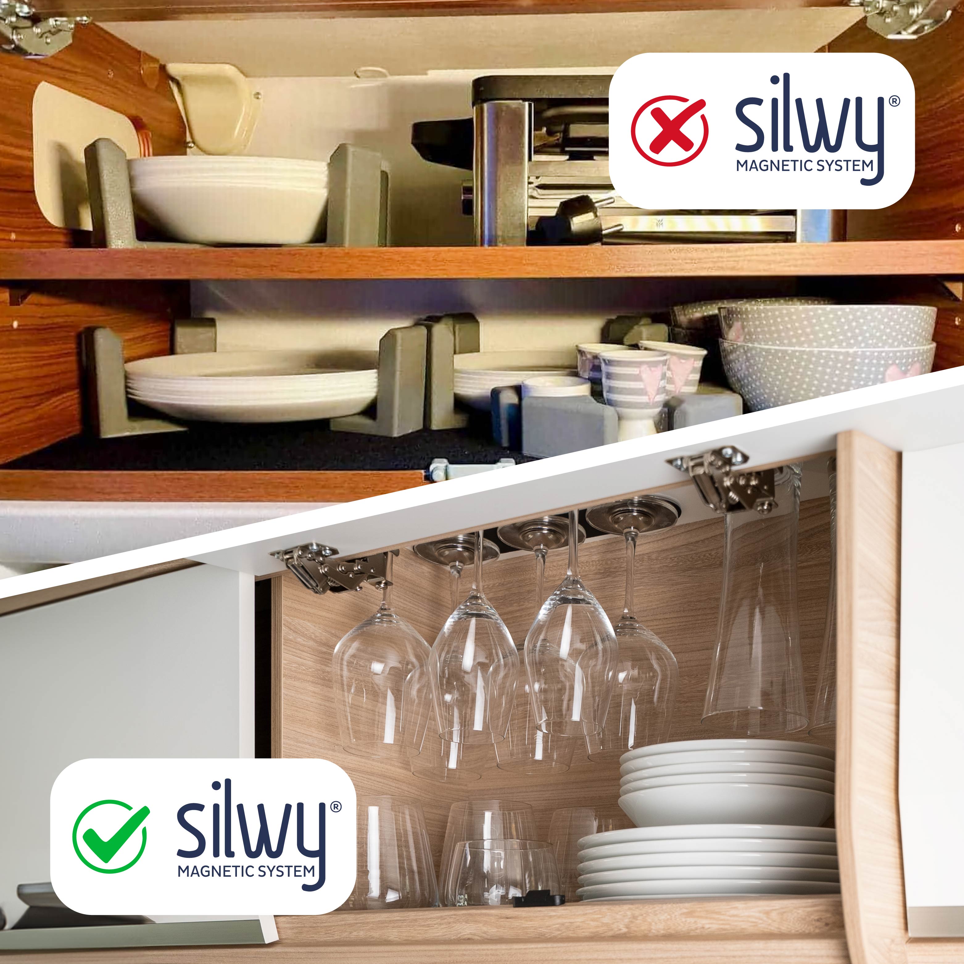 Magnet-Porzellan-Geschirrset ASH