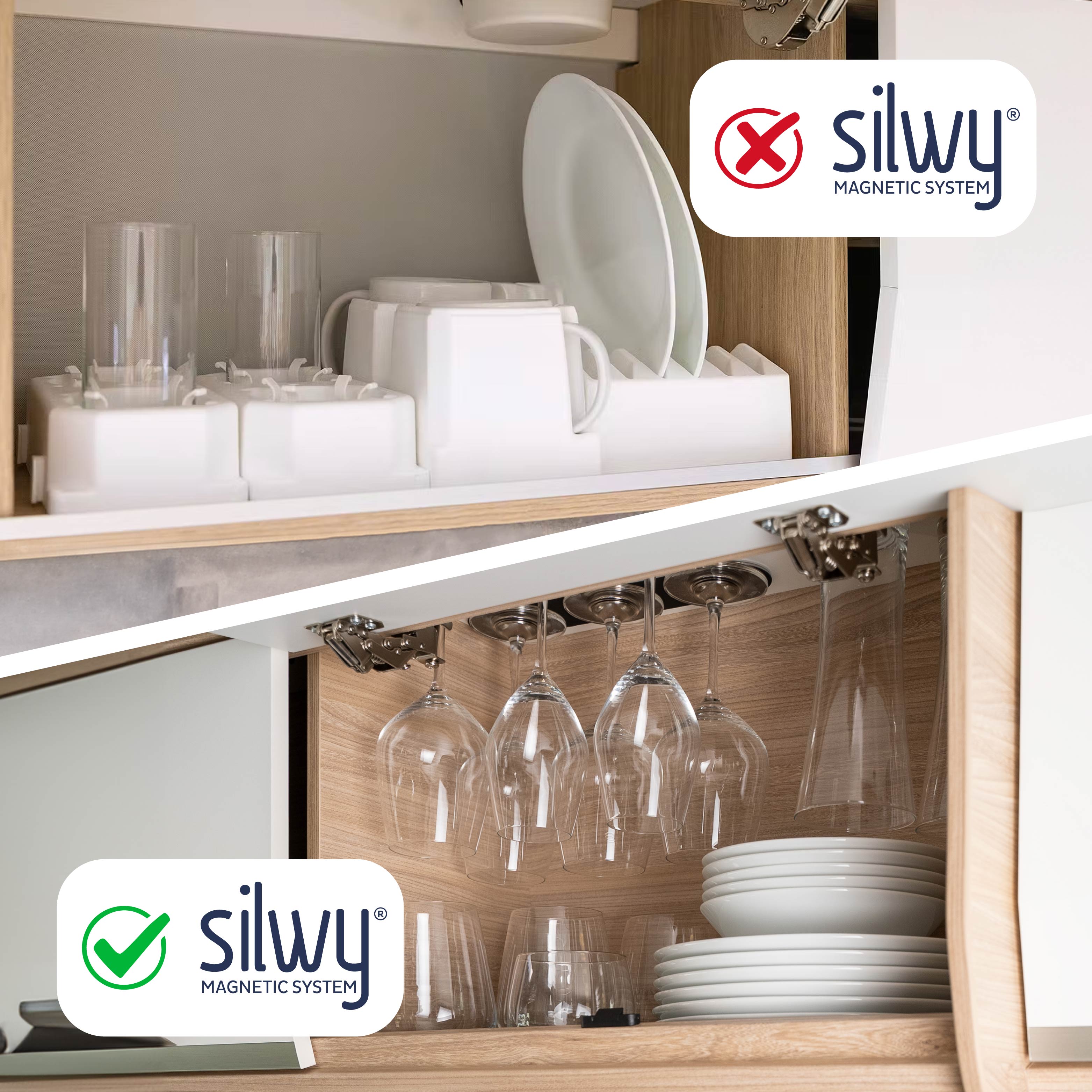 Magnet-Kristallglas WEIN