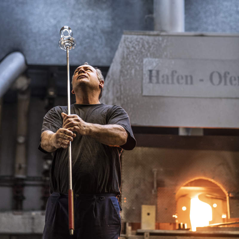Handgefertigte Kristallgläser von der Marke Schott in Zwiesel