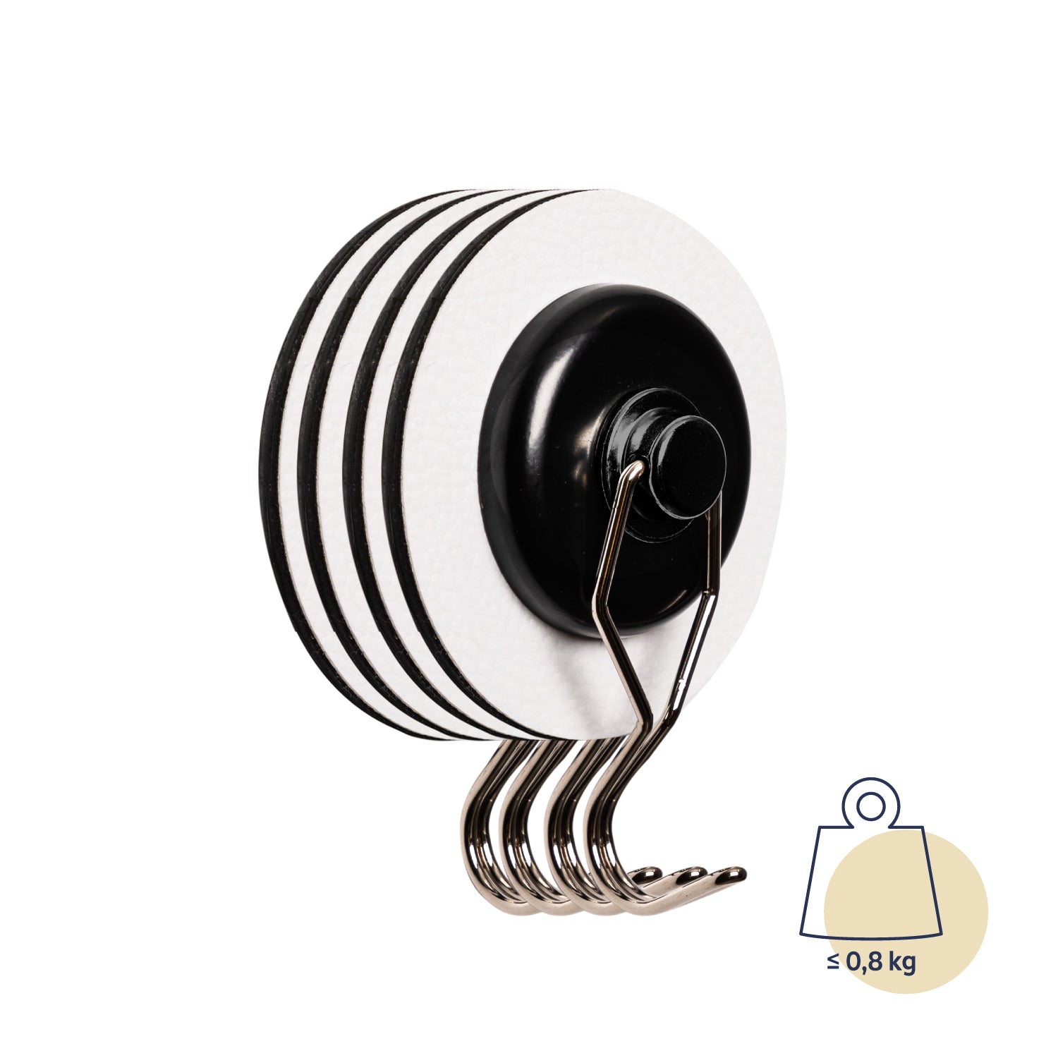 Freisteller Magnet-Haken the one mit Pads im 4er-Set, hält je bis zu 0,8kg